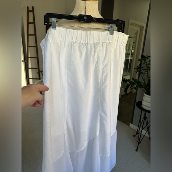 Chico's White Asymmetrical Skirt, size XL - Picture 8 of 14